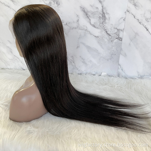 Wholesale cheap wig indian virgin remy hair, lace front wig for  black women human hair